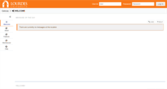 Desktop Screenshot of elearning.lourdes.edu