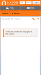 Mobile Screenshot of elearning.lourdes.edu